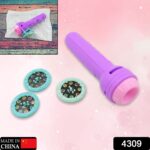 Mini Slide Projector for Kids (3 Slides): Projector Torch, Animated Patterns - With Dupatta by Nari Haat, Indian ethn...