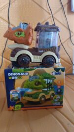 Dinosaur Car Toy with Humidifier Sound and Light (1 Pc) - Full Detail by Nari Haat, Indian ethnic wear, women clothin...