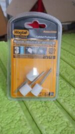 Wool Felt Polishing Buffing Wheels, Wool Felt Mounted Polishing Bits (3 Pcs Set) - Fabric Detail by Nari Haat, Indian...