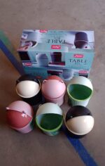 Apex Mini Tabletop Dustbin (1 Pc / 1200 ML / Mix Color) - Fabric Detail by Nari Haat, Indian ethnic wear, women cloth...