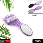 4 in 1 Pedicure Tool – Pumice, Brush, Scrubber & File for Soft Feet - With Dupatta by Nari Haat, Indian ethnic wear...