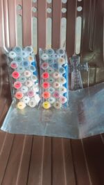 Paint by Number Kits 2 Set 20 Number Color, 6 paint brushes (2 Set) - Fabric Detail by Nari Haat, Indian ethnic wear,...