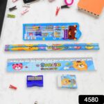 Cartoon Wooden Pencil Set for Kids (Mix Color / 1 Set) - With Dupatta by Nari Haat, Indian ethnic wear, women clothin...