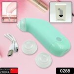 Mini Handheld Vacuum Blackhead Remover – Facial Massage & Spot Lifting (1 Pc) - With Dupatta by Nari Haat, Indian e...