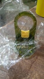 Wall Mounted Shower Gel Bottle Holder L‑Shape Rust Resistant Seamless Hook - Fabric Detail by Nari Haat, Indian eth...