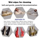 Shoe Cleaning Wet Wipes (80 Pack) - Travel Friendly! - Sleeve Design by Nari Haat, Indian ethnic wear, women clothing...