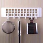 5Spin Plastic Hanger Hook, Hotel, Bathroom Wardrobe Wall ClothesHanger Hook - Neckline Detail by Nari Haat, Indian et...