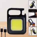 Mini Rechargeable Keychain Flashlight with Bottle Opener