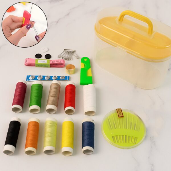 Double Layer Portable Travel Sewing Kit