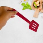 Multipurpose Silicone Spoon, Silicone Basting Spoon Non-Stick Kitchen Utensils Household Gadgets Heat-Resistant Non S...