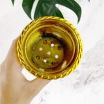 Plastic Flower Valencia (Pot) Home and Outdoor (1 Pc) - Neckline Detail by Nari Haat, Indian ethnic wear, women cloth...