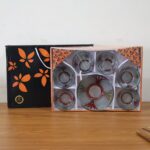 Rose glass Multipurpose Pudding / Dessert / Ice Cream Bowl Set for Home use, Home & Kitchen Serving Bowl for Sundae, ...