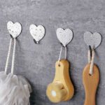 Multipurpose Stainless Steel Adhesive Hooks - Front View by Nari Haat, Indian ethnic wear, women clothing, designer suit