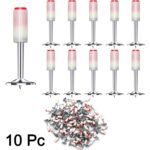 Round Nails for Mini Steel Nails For Gun (10 Pcs Set) - Closeup Embroidery by Nari Haat, Indian ethnic wear, women cl...