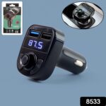 CAR-X8 Bluetooth FM Transmitter Kit with Dual USB Fast Charger - With Dupatta by Nari Haat, Indian ethnic wear, women...