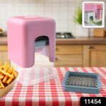 Apex Heavy Duty Potato Chipser & Vegetable Chopper with Dual Blade Set - With Dupatta by Nari Haat, Indian ethnic wea...