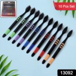 Soft Toothbrush with Plastic Round Box for Adults & Kids (Set of 10 Pcs) - With Dupatta by Nari Haat, Indian ethnic w...