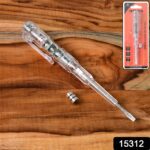 Electrical Detector Slotted Screwdriver With Small Batteries (1 Pc) - With Dupatta by Nari Haat, Indian ethnic wear, ...