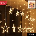 LED Curtain String Lights LED Christmas Light Indoor and Outdoor Light (Warm White / With Box) - With Dupatta by Nari...