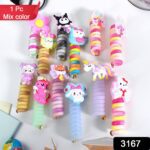 Colourful Telephone Wire Hairbands (1 pc / Mix Design), Hair accessories - With Dupatta by Nari Haat, Indian ethnic w...