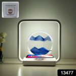 13477 3D Wireless Charging LED Light USB Quicksand Painting Lamp for Bedroom - With Dupatta by Nari Haat, Indian ethn...