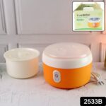 Orange ELECTRONIC YOGURT MAKER, AUTOMATIC YOGURT MAKER MACHINE 1L - With Dupatta by Nari Haat, Indian ethnic wear, wo...