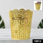 Pen holder Office Desk Metal Mesh Pen Stand (1 Pc) - With Dupatta by Nari Haat, Indian ethnic wear, women clothing, d...