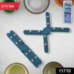 Apex Foldable Hot mate Set – 2 Pcs, Folding Pan Stand for Hot Pots - With Dupatta by Nari Haat, Indian ethnic wear,...