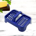 2in1 Plastic Soap Case, Dual Section Soap Holder (1 Pc / Multicolor) - Fabric Detail by Nari Haat, Indian ethnic wear...