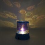 LED Projector Night Light – 3 Battery Lamps (1 Pc, Battery Not Included) - Closeup Embroidery by Nari Haat, Indian ...