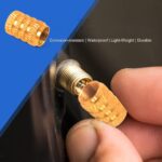 Tire Valve Stem Caps Fit 4pcs Silver - Full Detail by Nari Haat, Indian ethnic wear, women clothing, designer suit