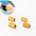 Tire Valve Stem Caps Fit 4pcs Silver - Full Detail by Nari Haat, Indian ethnic wear, women clothing, designer suit