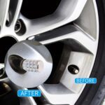 Tire Valve Stem Caps Fit 4pcs Silver - Fabric Detail by Nari Haat, Indian ethnic wear, women clothing, designer suit