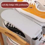 ADJUSTABLE FOLDING SHOE SLOTS ORGANIZER. - Image 2