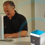 Mini Portable Air Cooler with LED Light