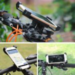 Bike Phone & Mobile Mount Anti Shake and Stable Cradle Clamp with 360° Rotation - Closeup Embroidery by Nari Haat, I...