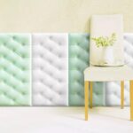 Green 3D Adhesive Wallpaper for Living Room – Self Adhesive Home Decor