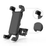 Bike Phone & Mobile Mount Anti Shake and Stable Cradle Clamp with 360° Rotation - Sleeve Design by Nari Haat, Indian...