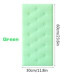 Green 3D Adhesive Wallpaper for Living Room – Self Adhesive Home Decor - Image 7