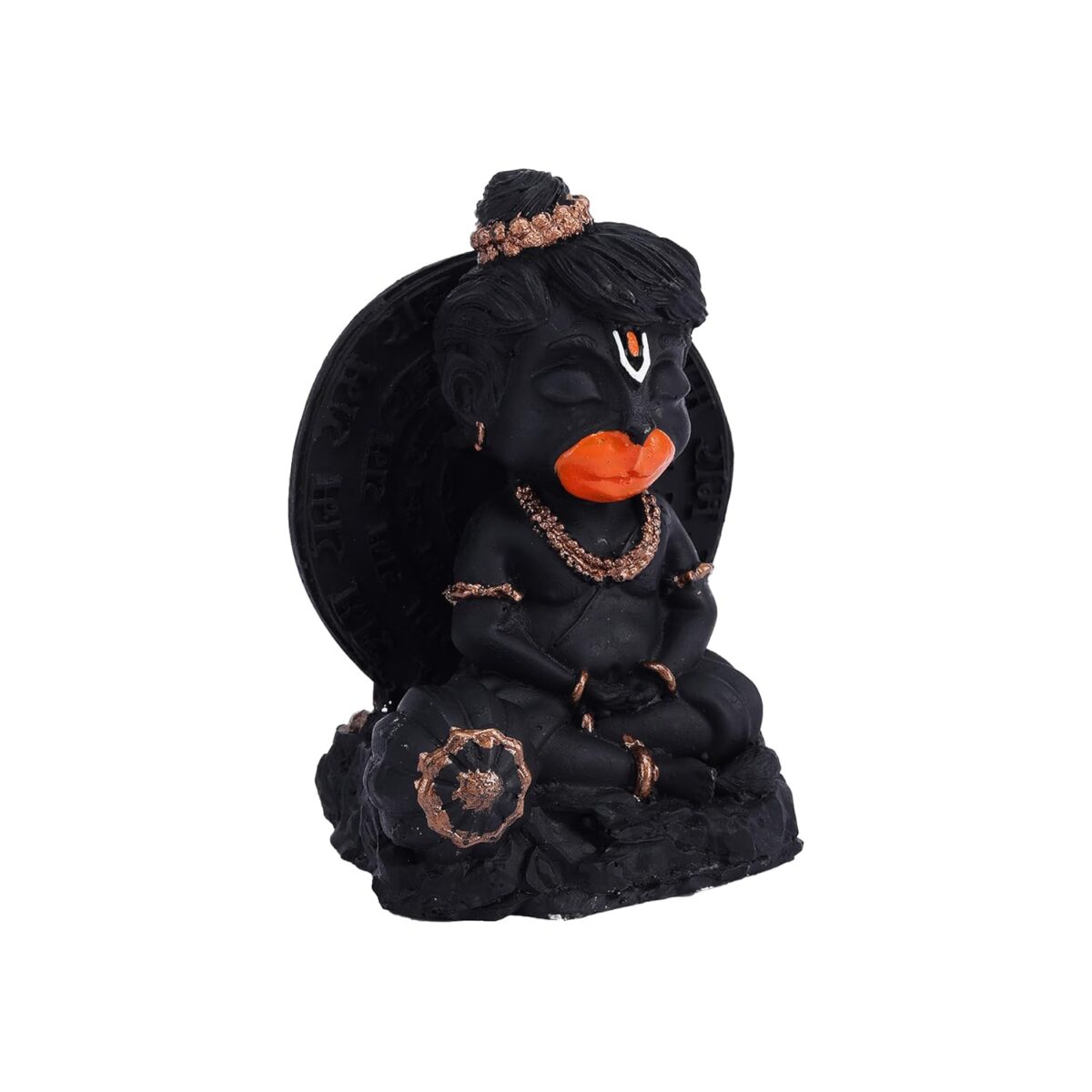 61GZZIGRKuL._SL1500_ Click Pujan Hanuman - Baal Roop | Religious/Corporate Gifts Decorative Showpiece | Home/Office/Living Room/Decorative Items/Home Dรฉcor - Image 3