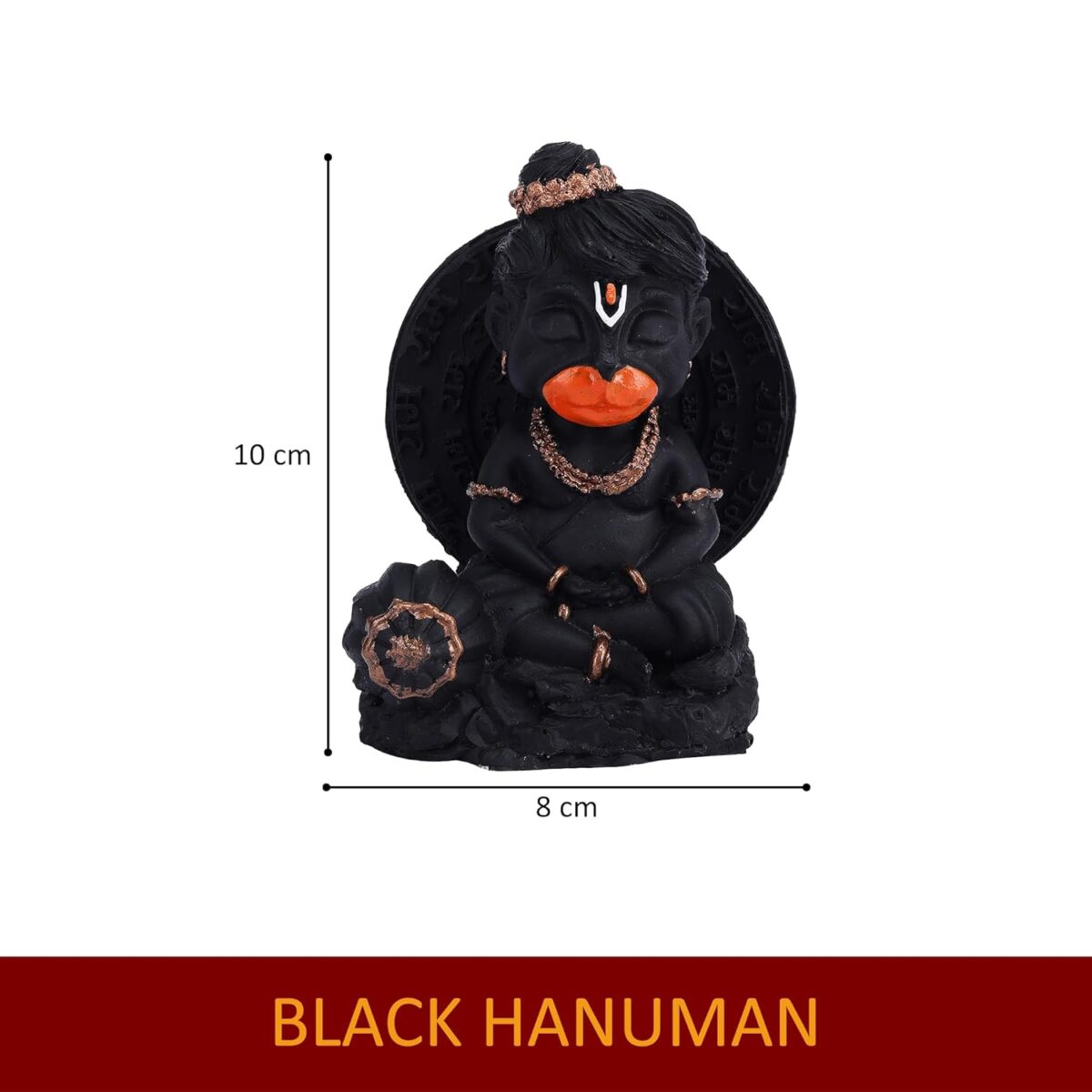 61WbZ6PRYbL._SL1500_ Click Pujan Hanuman - Baal Roop | Religious/Corporate Gifts Decorative Showpiece | Home/Office/Living Room/Decorative Items/Home Dรฉcor - Image 5