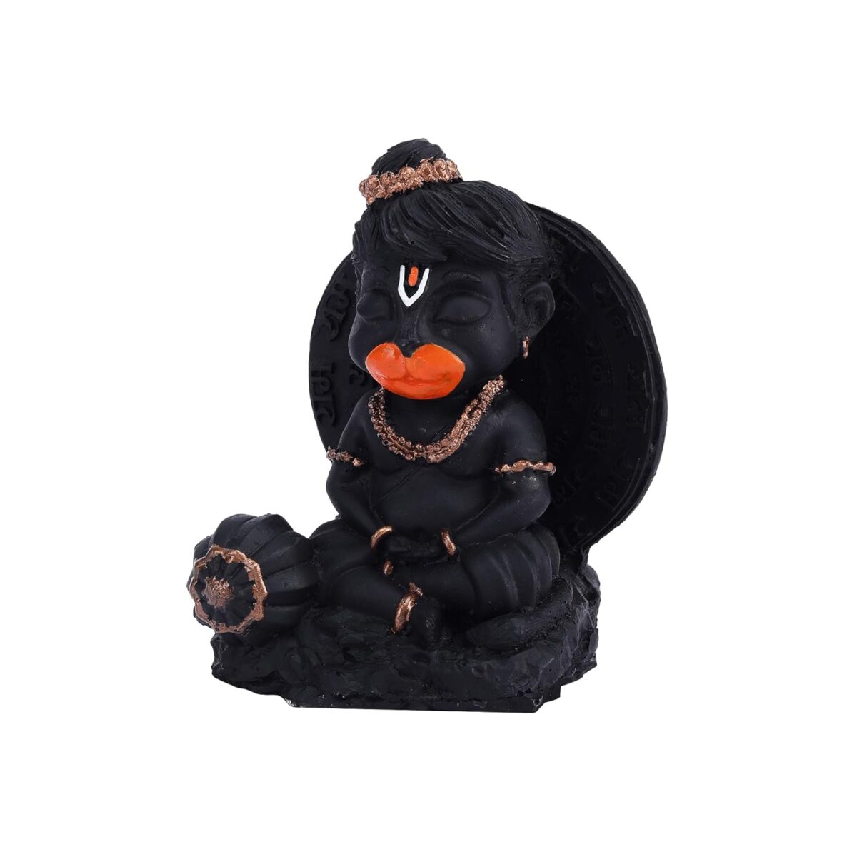 61rGY6cklKL._SL1500_ Click Pujan Hanuman - Baal Roop | Religious/Corporate Gifts Decorative Showpiece | Home/Office/Living Room/Decorative Items/Home Dรฉcor - Image 4