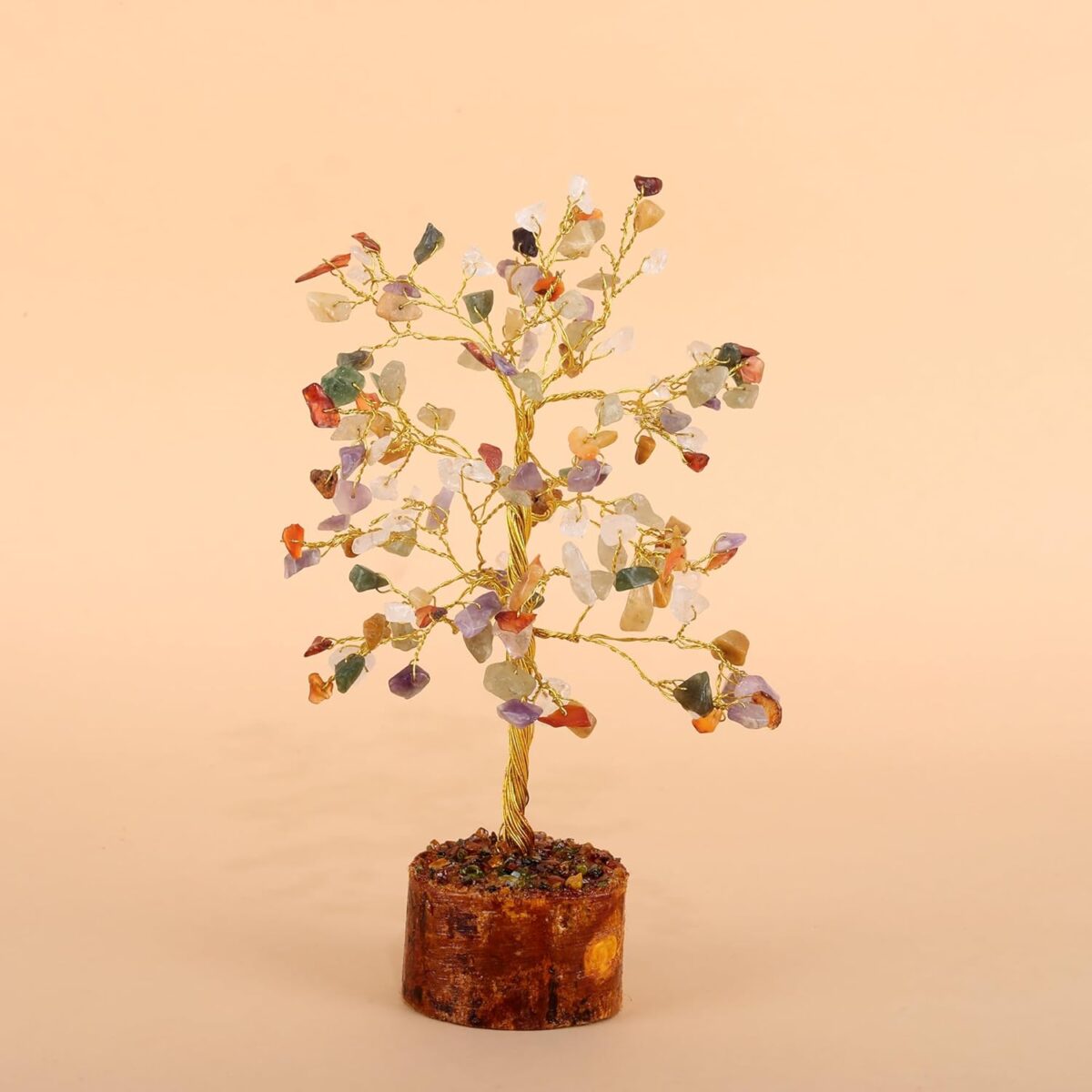 71G4CyClYPL._SL1500_ Click Pujan Seven Chakra Crystal Tree - Good Luck Showpiece for Home Decor, Gift Item - Image 3