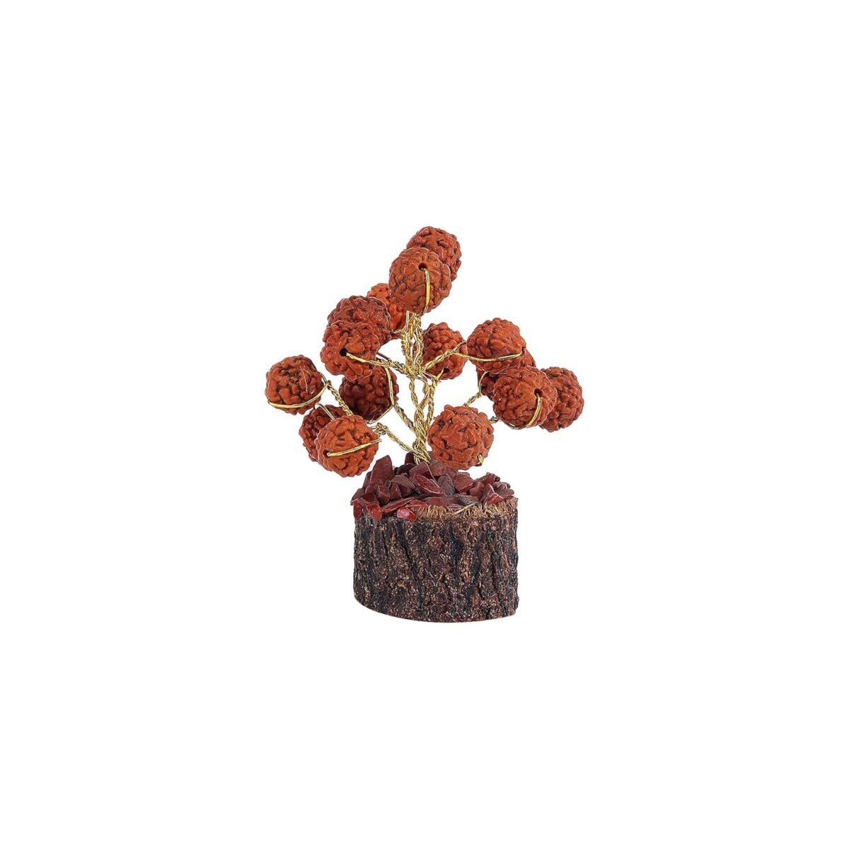 71VUaCEMdL._SL1500_ Click Pujan Rudraksh Tree - Small Beads Tree for Health, Luck & Home Décor - Image 4