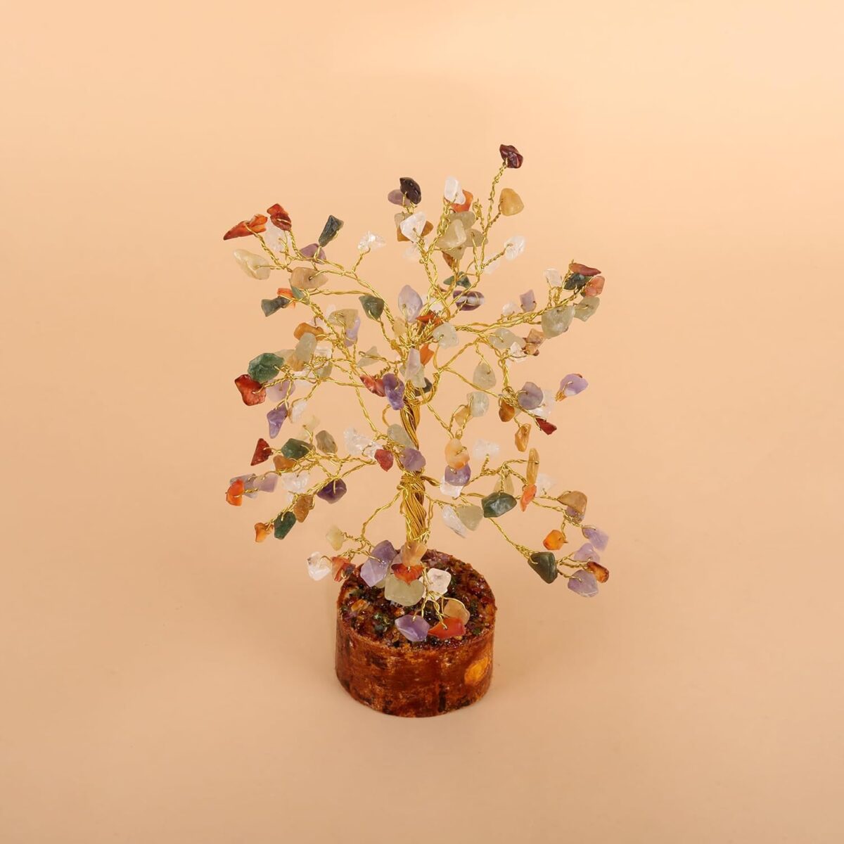 71e4wt4Vy0L._SL1500_ Click Pujan Seven Chakra Crystal Tree - Good Luck Showpiece for Home Decor, Gift Item - Image 1