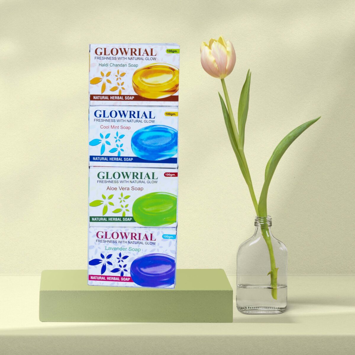 flower-product-backdrop-with-tulip-green Glowrial Soap Combo - Image 1