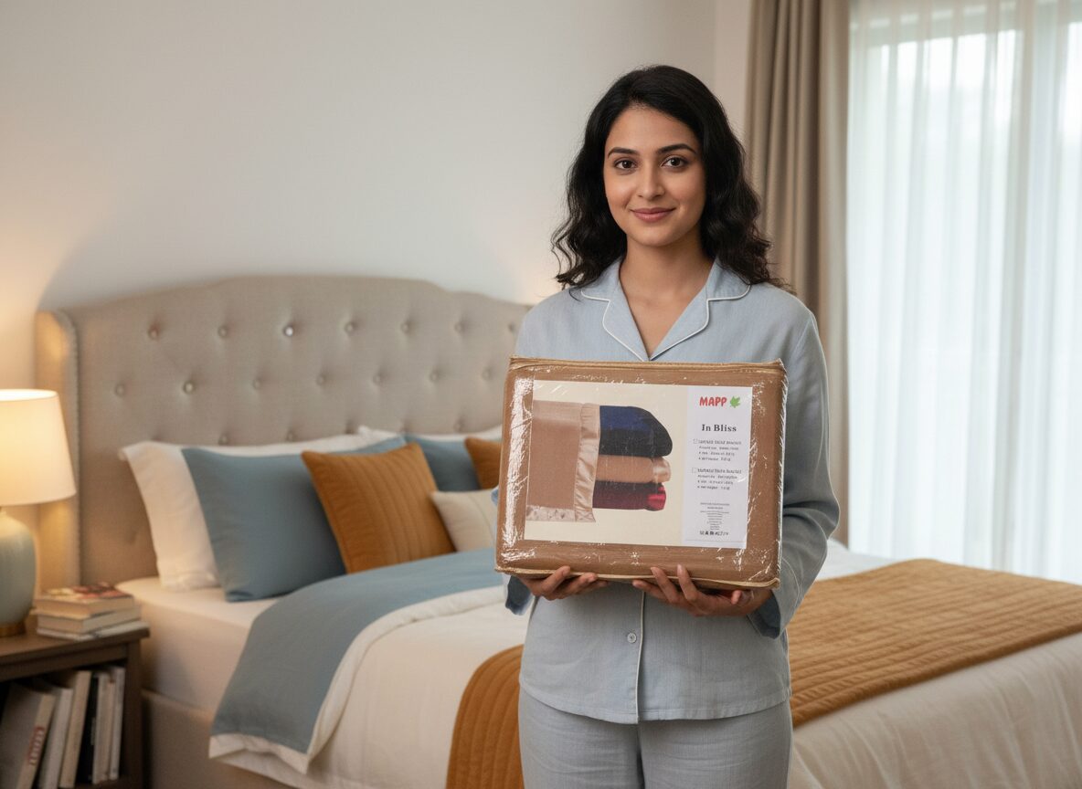 enhanced-image Lightweight Camel Fleece Blanket - Single Size: Soft & Warm Bedding by Mapp Handloom & Handicrafts - Image 1