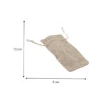 Click Pujan Pouches - Jute 4x3 (Set of 5) | Best For Diwali, Christmas & Party Favour Gift Bag | Best For Baby Shower, Shagun, Birthday, Anniversary Gifting | Return Gifts Bags (Jute) - Image 3