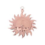 Click Pujan Surya Face - Copper Finish Feng Shui Wall Art – Vastu Decor for Pooja & Living Room