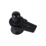 Click Pujan 4 Inch Black Marble Shivling | Mahadev Idol for Home Temple | Handcrafted Lord Shiva Lingam for Pooja & Worship